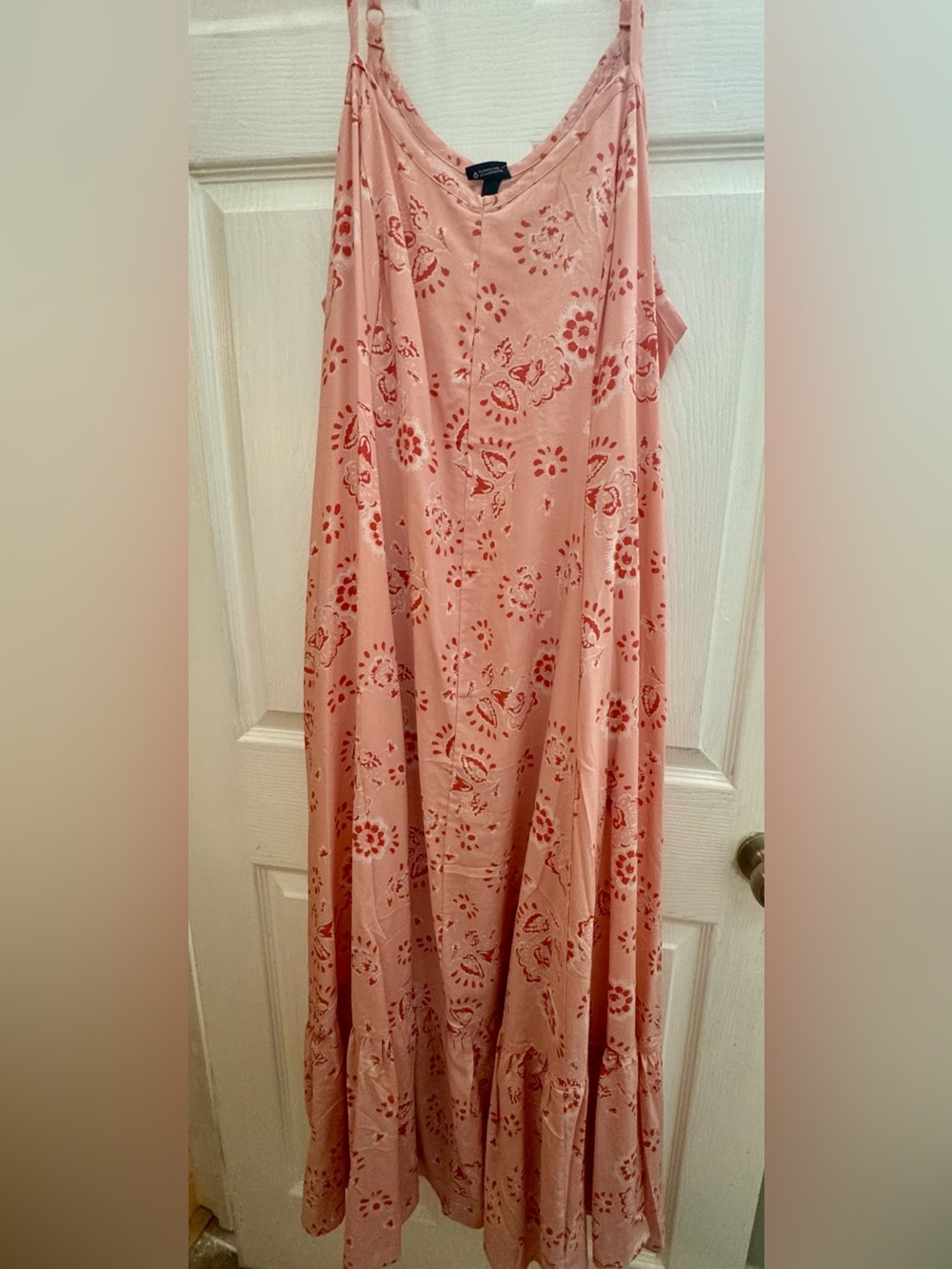 torrid Dusty Rose Floral Slip Maxi Dress